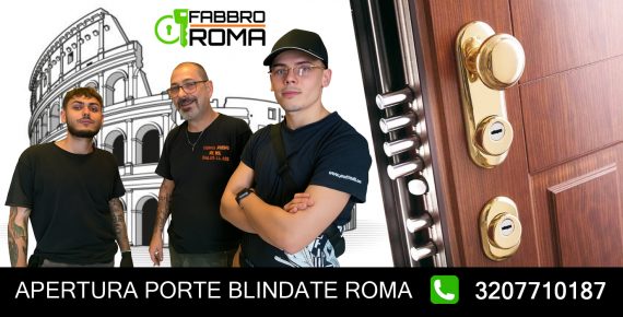apertura porte blindare roma