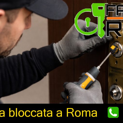 Serratura bloccata a Roma
